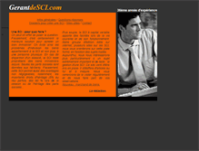 Tablet Screenshot of gerantdesci.com